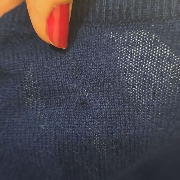 Linea Rosso men's cashmere vneck sweater size xl - Picture 8 of 9